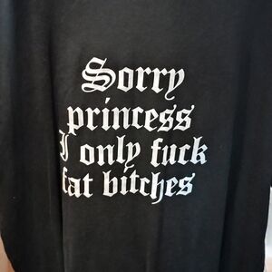 Edgy Black Graphic Tee